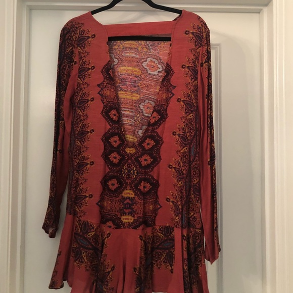 Free people rust dress - Picture 2 of 2